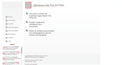 Desktop Screenshot of fine-art-photo.fr