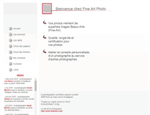 Tablet Screenshot of fine-art-photo.fr